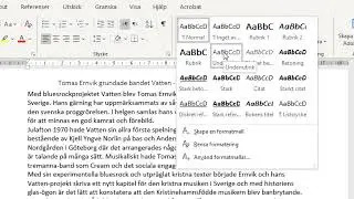 word 3 formatmallar