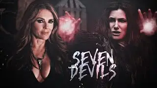 Agatha Harkness & Morgan le Fay • Seven Devils • Agatha All Along/Runaways Crossover AU