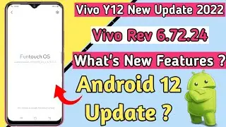 Vivo y12 New Update 2022 | Vivo Y12 System Update - How To Update Vivo y12 Android 12 Update ?