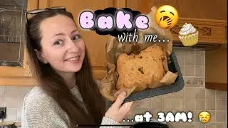 Bake cakes with me at 2AM! Disaster as per ☹️