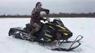 Самодельный снегоход