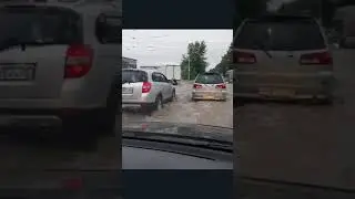 в столице Бурятии выпала половина месячной нормы осадков. Улан-Удэ затоплен