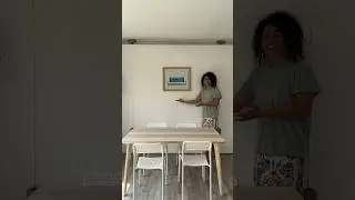 El primer Cuadro del depa 🖼️ #departamento #casero #cuadro