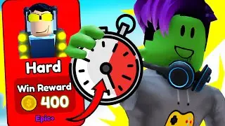 We're Speedrunning HARD MODE in Tower Defense