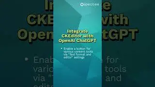 Find out how to integrate #Drupal with OpenAI / ChatGPT