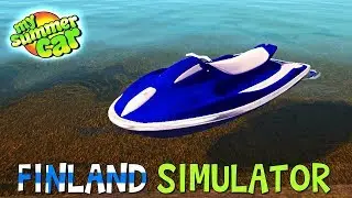 My Summer Car - MY NEW JET SKI! Jet Ski Mod by Kunedo - My Summer Car Gameplay
