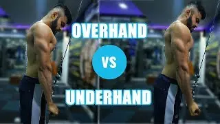 OVERHAND vs UNDERHAND Tricep Extensions | What's better?