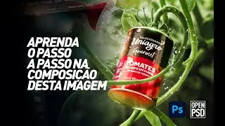 OPEN PSD - APRENDA O PASSO A PASSO na construção dessa imagem
