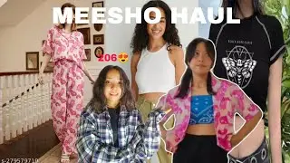 MEESHO HAUL💓| CUTE CORD SET ,TOPS TRY ON HAUL🍄🌸| STARTING RS 206