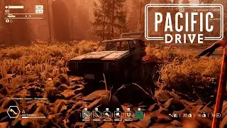 Только я, машина и аномалии | Pacific Drive | #pacificdrive #gameplay #ufo