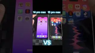 15 Pro Max vs 14 Pro Max WHICH ONE IS FAST #iphone #14promax #15promax
