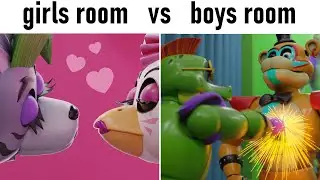 Girls Room vs Boys Room