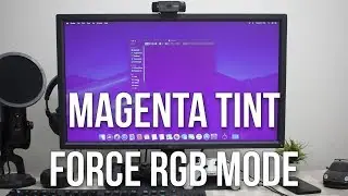How to Force RGB  mode in MacOS Mojave ?
