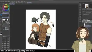 [Art Stream 🔇] funger + persona 3 femc doodles
