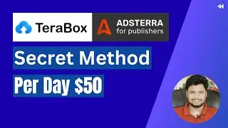TeraBox and Adsterra Earning Method | TeraBox  Secret Traffic Source