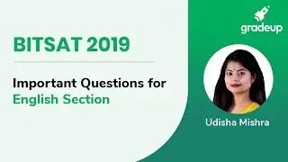 BITSAT 2019 : Important Questions for English Section