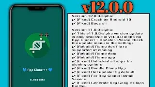 App cloner alpha v12 . Download link ⬇️