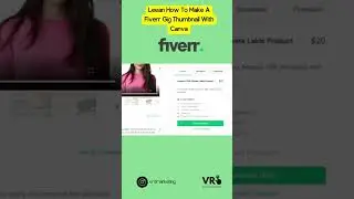 Fiverr gig image design process