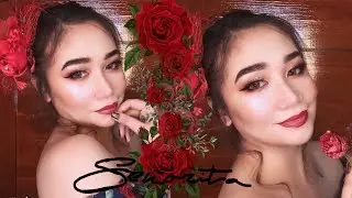 SEÑORITA INSPIRED MAKEUP 🌹 ( Doing a Cut Crease for the first time )