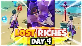 Lost Riches Event Day 4 Gameplay (Complete Hidden Challenge) - Genshin Impact 2.0