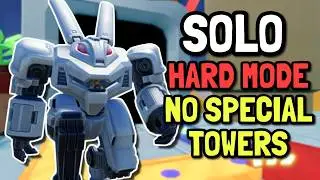 SOLO Ducky's Revenge HARD MODE Triumph With NO SPECIAL TOWERS (EVENT) | Roblox TDS