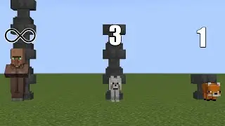 How many anvil can kill different mobs in Minecraft