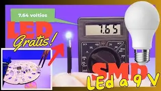 Cómo Saber Voltaje de cualquier LED y Conexión