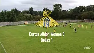 Burton Albion Women 0 Belles 1