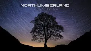 Northumberland Night Sky - Star Trails