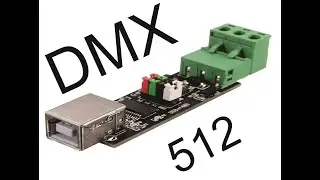Como fazer uma interface dmx 512 baixo custo com conversor rs485