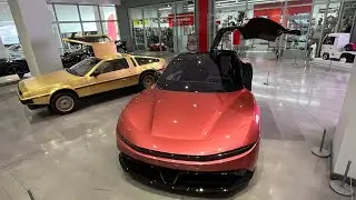 Live from the Petersen: DeLorean Alpha5 and Gold DMC-12 Display