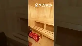 Мобильная баня 6x2,3 м - AFIXstroy 