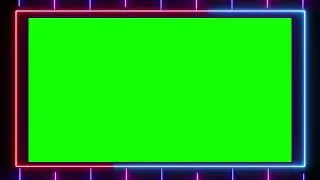 Greenscreen Neon Frame 
