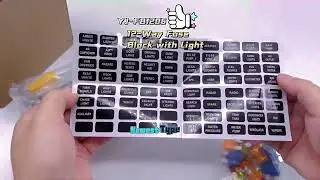 12 Way fuse box with light