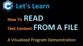 Read Text content from a File. Learn process in less than 4 minutes. Program with Visual Experience