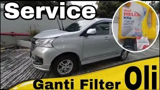 SERVICE 5.000 & 15.000 KM DAIHATSU XENIA 1,3 MT || GANTI OLI DAN FILTER OLI