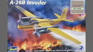 A-26B Invader | TIMELAPSE | Full Build | Revell | Monogram | Scale Model Building|WWII|Airplane