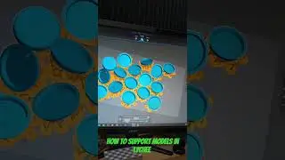 How to Do Quick Easy Supports For #3DResinPrinting
