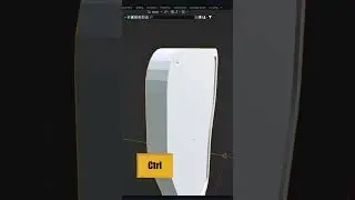 Bevel Edge issue in Blender #tutorial  #tips  #blender  #3d  #b3d  #learning