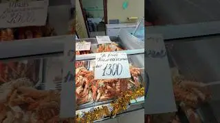 2025 Seafood Prices in Vladivostok. Sportivny Market. 