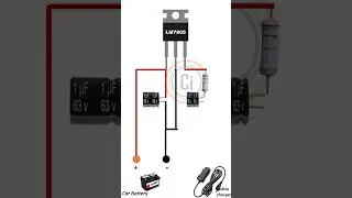 Simple Cell Phone Charger Circuit@ @CircuitInfo   #electrical #wiring #electricalcircuit #shorts