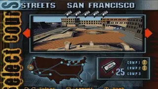 [PS1/PAL] Tony Hawk's Skateboarding walkthrough: Streets - San Francisco (Level 8)