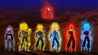 Dragon Ball Z: Kakarot - All Trunks Transformations & Ultimate Attacks (4K 60fps)