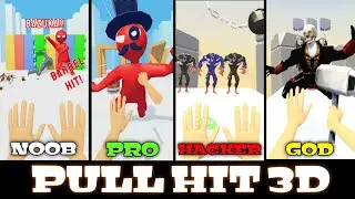 Pull Hit 3D - Walkthrough Gameplay | Pull Hit 3D Level 1-10 All Levels Gameplay (Android & IOS)