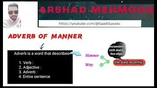 Adverb of manner