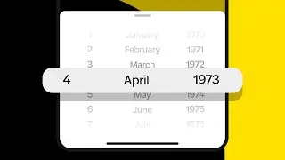 Date of birth scrolling prototype in Figma (From design to prototype)