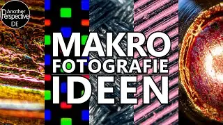 Makrofotografie Ideen für zu Hause mit gewöhnlichen Gegenständen
