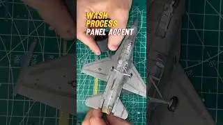 Fighting Falcon F-16 assembly and Paint Process #scalemodel #modelaircraft #scalemodelbuilding