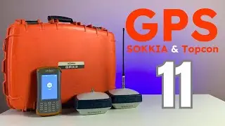 توقيع الاسطح Surfaces - الدرس الحادي عشر - دورة شرح الـ جي بي أس I GPS GNSS SOKKIA & Topcon