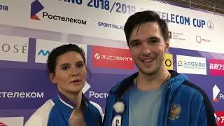 Софья Евдокимова -- Егор Базин. ПТ. Гран-при в Москве. Кубок Ростелеком. 2018